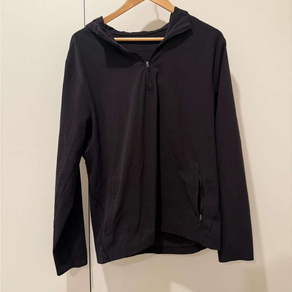 Lululemon Men’s Athletic Quarter Zip with Hood